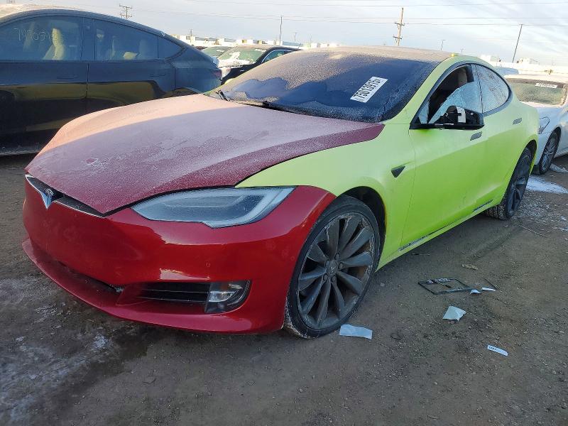 TESLA MODEL S 2016 with VIN 5YJSA1E26GF157520 - Photo from auction