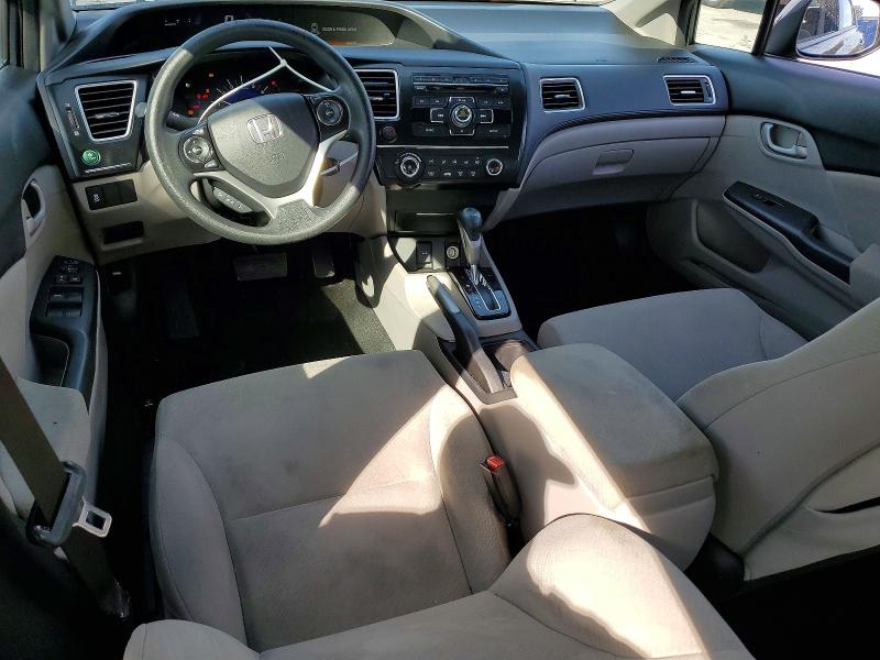 Photo 8 from auction – 2013 HONDA CIVIC LX with VIN 19XFB2F52DE025952