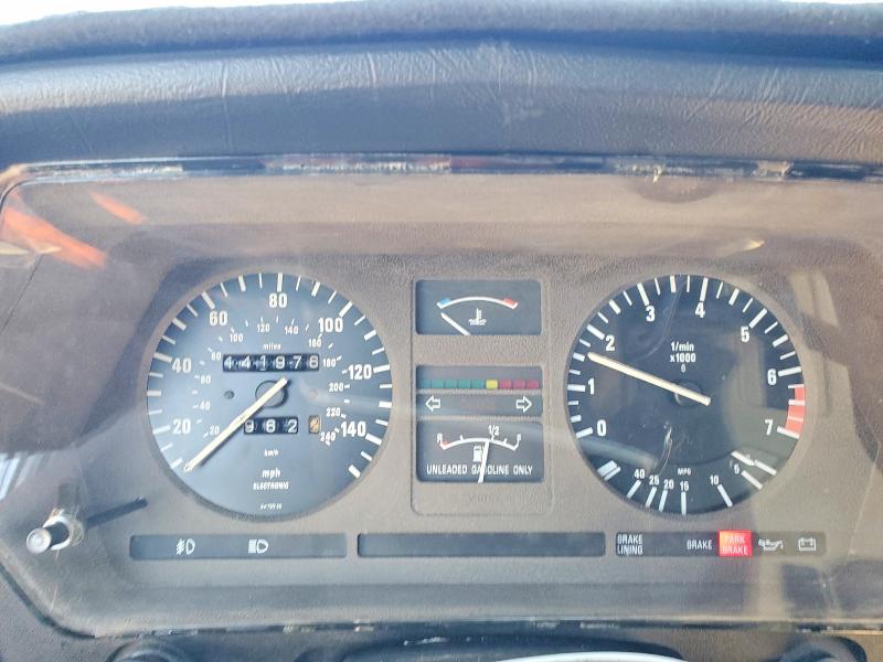 Photo 9 from auction – 1983 BMW 633 CSI with VIN WBAEB7403D6726096