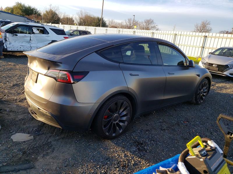 Photo 3 from auction – 2022 TESLA MODEL Y with VIN 7SAYGDEF5NF340307