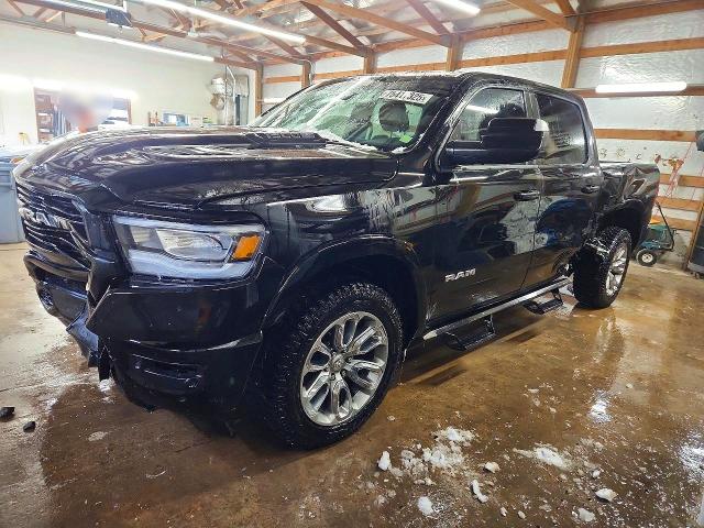 RAM 1500 LARAM 2021 with VIN 1C6SRFJT4MN620649 - Photo from auction