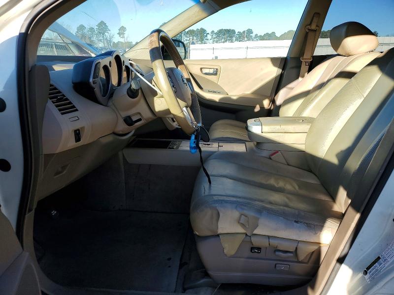 Photo 7 from auction – 2007 NISSAN MURANO SL with VIN JN8AZ08T07W523975