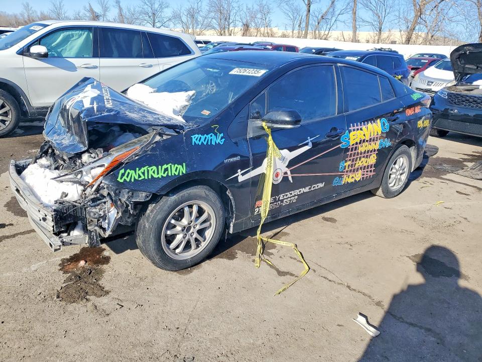 TOYOTA PRIUS 2016 with VIN JTDKBRFU5G3516610 - Photo from auction