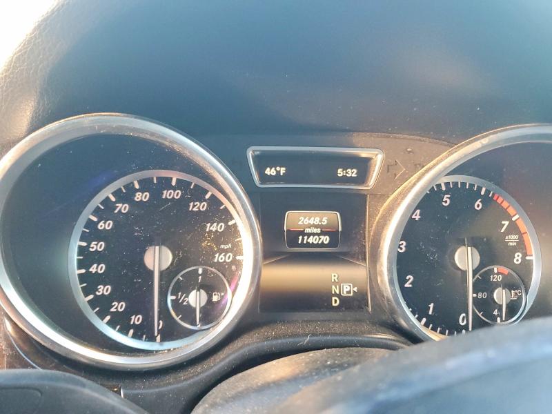 Photo 9 from auction – 2014 MERCEDES-BENZ ML 350 4MA with VIN 4JGDA5HB8EA288977