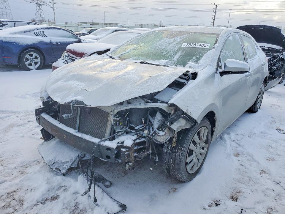 TOYOTA COROLLA L 2019 with VIN 2T1BURHE5KC237626 - Photo from auction