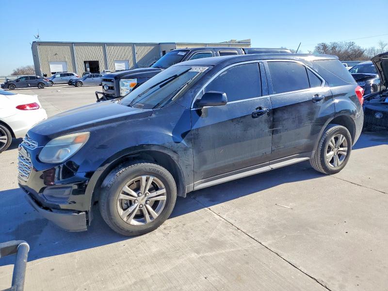 CHEVROLET EQUINOX LS 2017 with VIN 2GNALBEK7H1541510 - Photo from auction