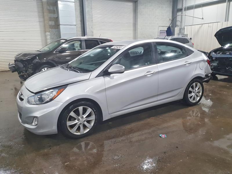 HYUNDAI ACCENT GLS 2012 with VIN KMHCU4AEXCU186464 - Photo from auction