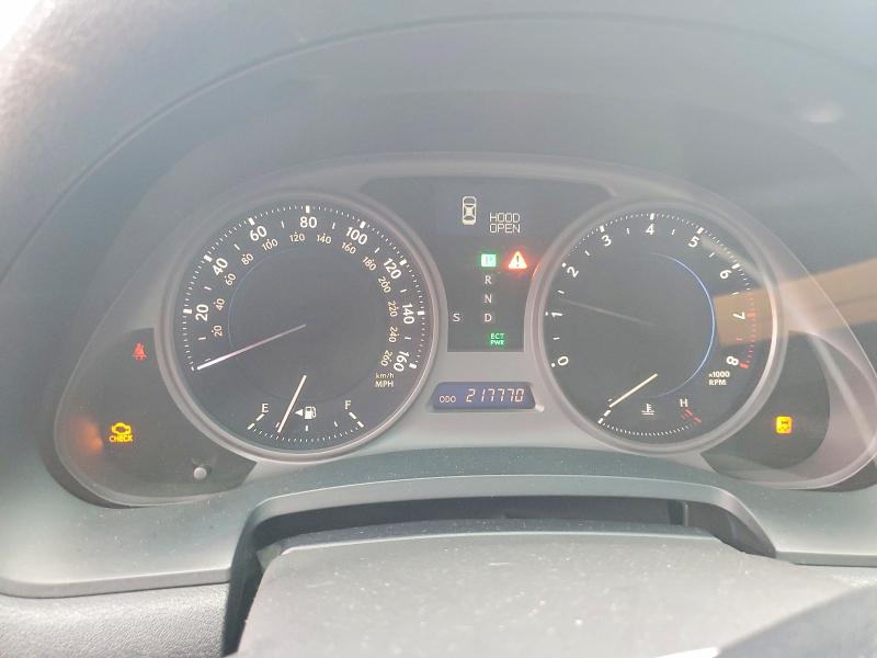 Photo 9 from auction – 2008 LEXUS IS with VIN JTHBK262282075711