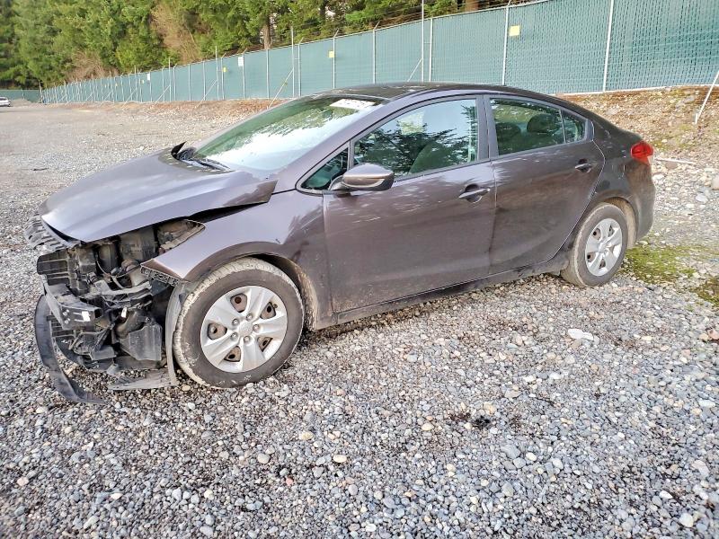 KIA FORTE LX 2017 with VIN 3KPFK4A71HE143095 - Photo from auction
