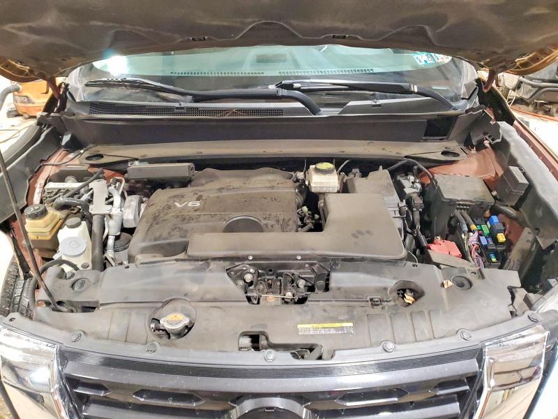 Photo 12 from auction – 2017 NISSAN PATHFINDER with VIN 5N1DR2MM8HC609035