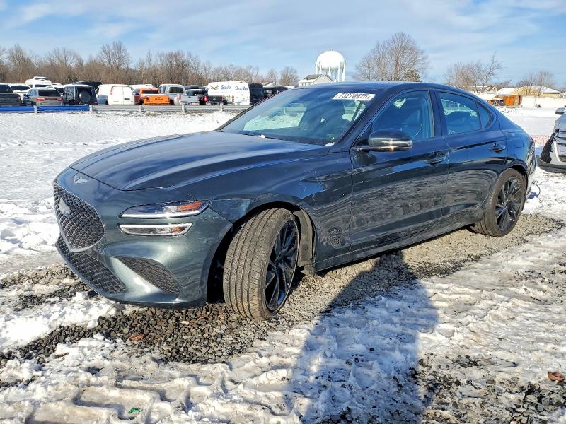 GENESIS G70 2023 with VIN KMTG34TA4PU120325 - Photo from auction