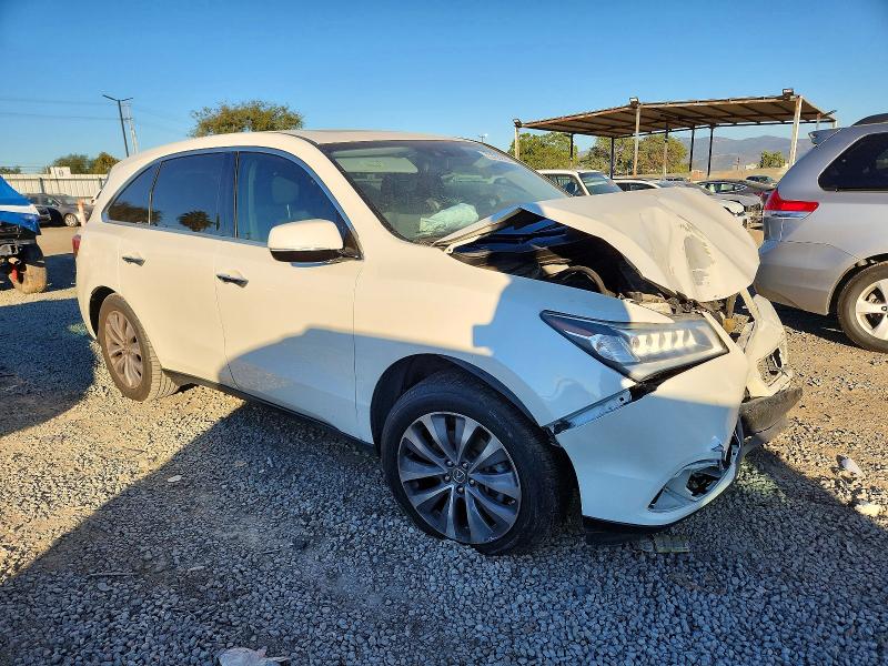 Photo 4 from auction – 2014 ACURA MDX TECHNO with VIN 5FRYD3H4XEB007738