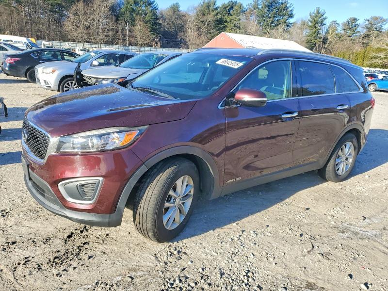 KIA SORENTO 2017 with VIN 5XYPGDA5XHG202099 - Photo from auction