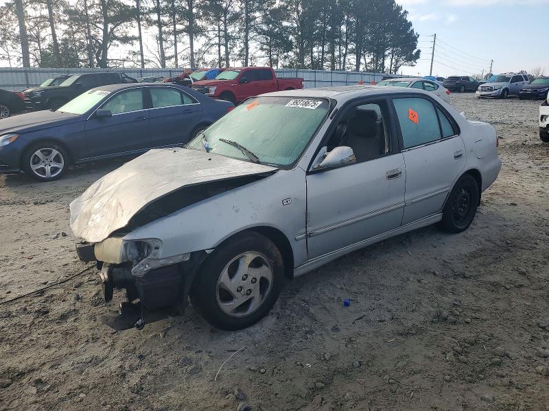 TOYOTA COROLLA CE 2002 with VIN 1NXBR12E52Z593780 - Photo from auction