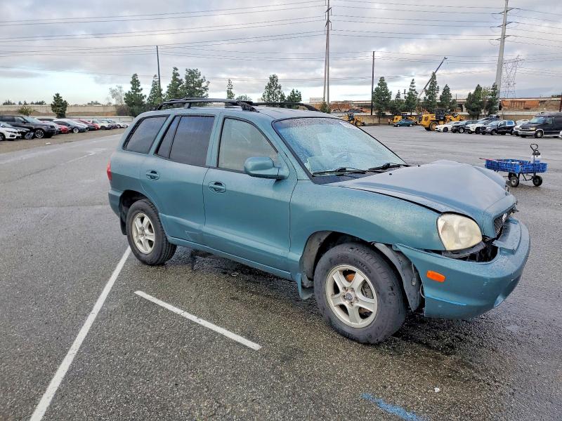 Photo 4 from auction – 2002 HYUNDAI SANTA FE G with VIN KM8SC13D32U147358