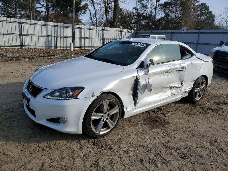 LEXUS IS 2012 with VIN JTHFF2C23C2524624 - Photo from auction