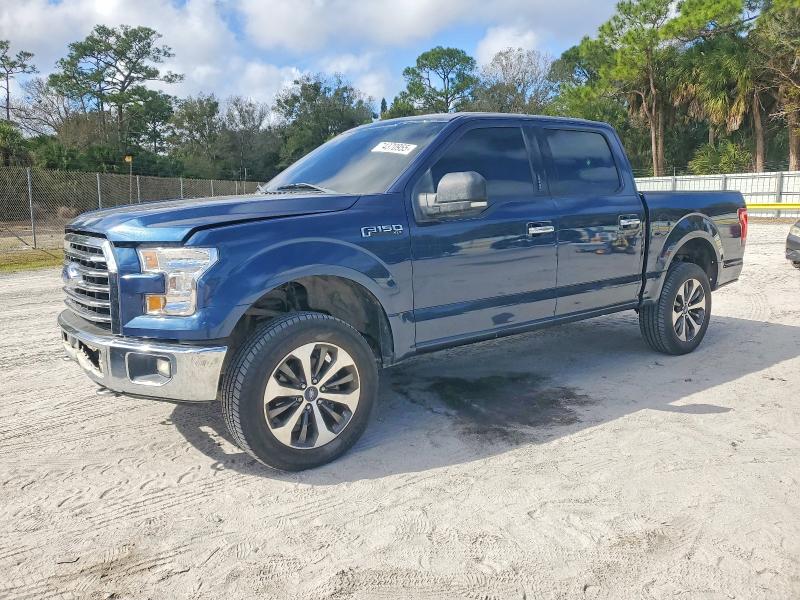 FORD F150 SUPER 2017 with VIN 1FTEW1EF0HKD87222 - Photo from auction