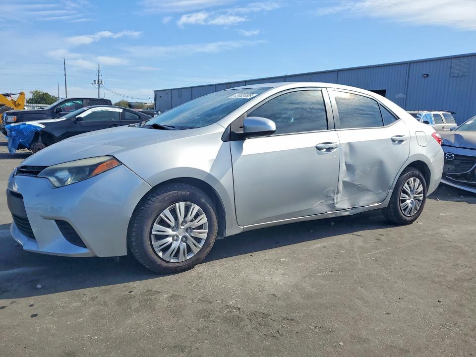TOYOTA COROLLA L 2015 with VIN 2T1BURHE2FC284103 - Photo from auction