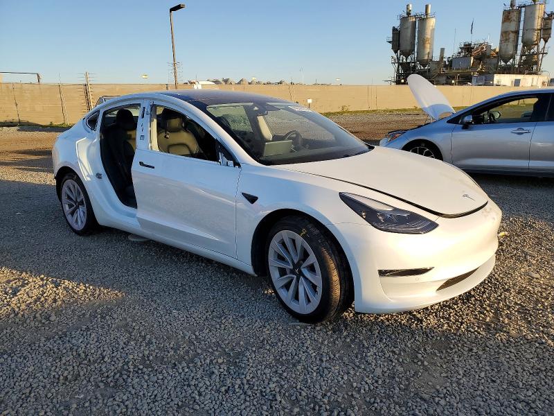 Photo 4 from auction – 2021 TESLA MODEL 3 with VIN 5YJ3E1EA1MF068451