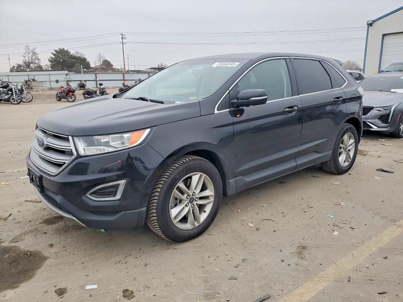 FORD EDGE SEL 2017 with VIN 2FMPK4J90HBB31495 - Photo from auction