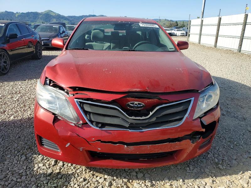 Photo 5 from auction – 2011 TOYOTA CAMRY BASE with VIN 4T1BF3EK3BU722783