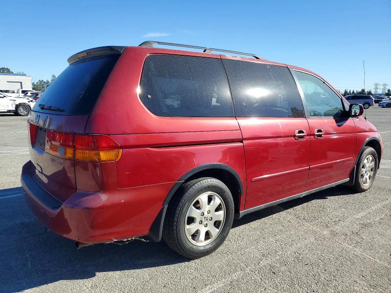 Photo 3 from auction – 2002 HONDA ODYSSEY EX with VIN 2HKRL18612H568924