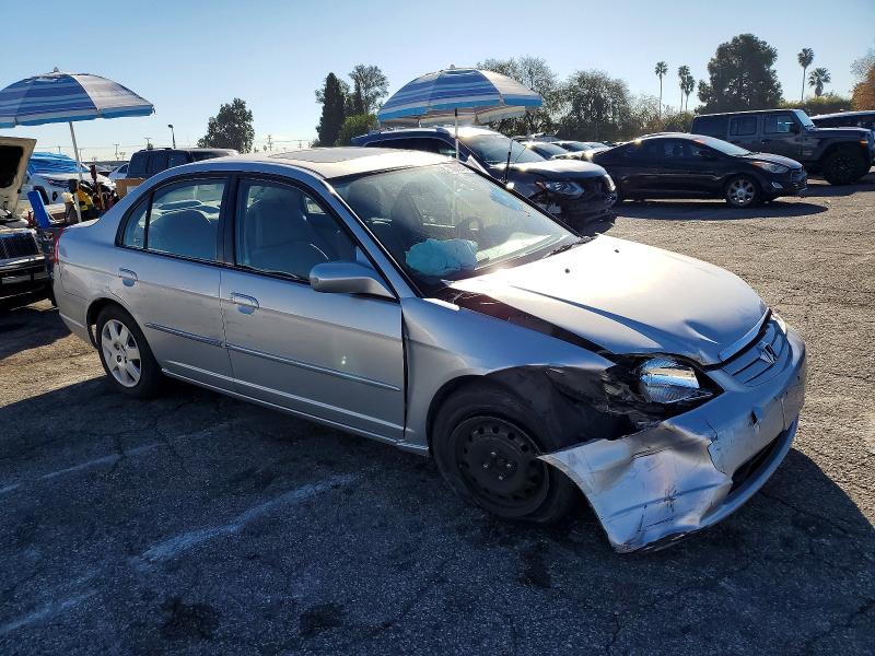Photo 4 from auction – 2002 HONDA CIVIC EX with VIN JHMES26782S000267