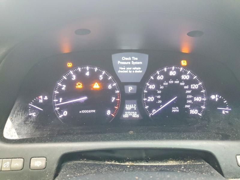 Photo 9 from auction – 2009 LEXUS LS 460 with VIN JTHBL46FX95091375