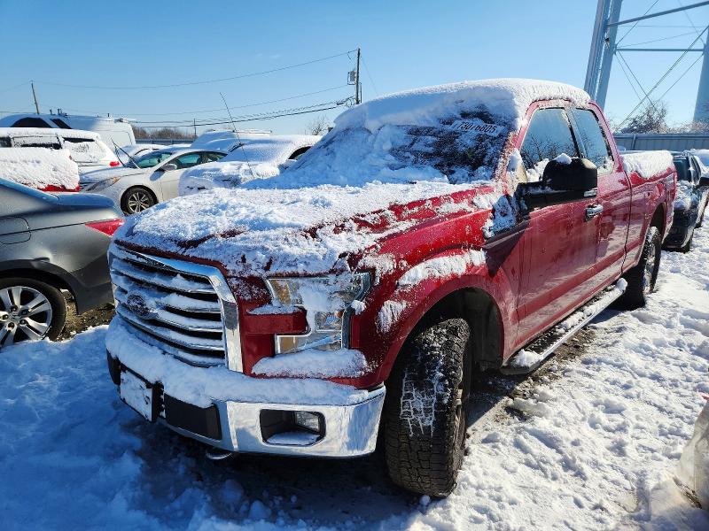 FORD F150 2015 with VIN 1FTEX1E84FFB75380 - Photo from auction