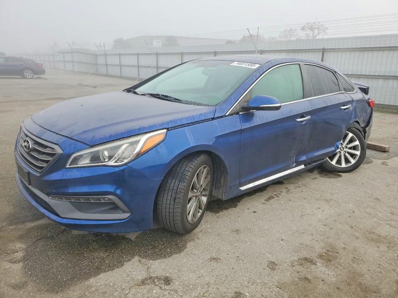 HYUNDAI SONATA 2017 with VIN 5NPE34AF7HH567294 - Photo from auction