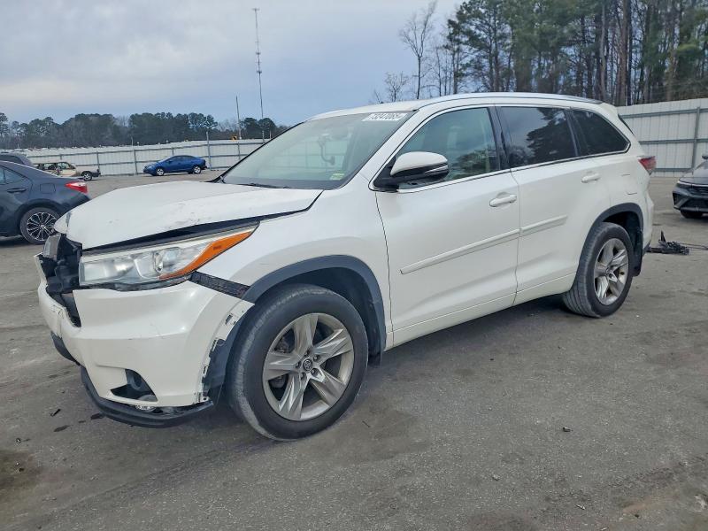 TOYOTA HIGHLANDER 2016 с VIN 5TDDKRFH1GS304961 - Фото с аукциона