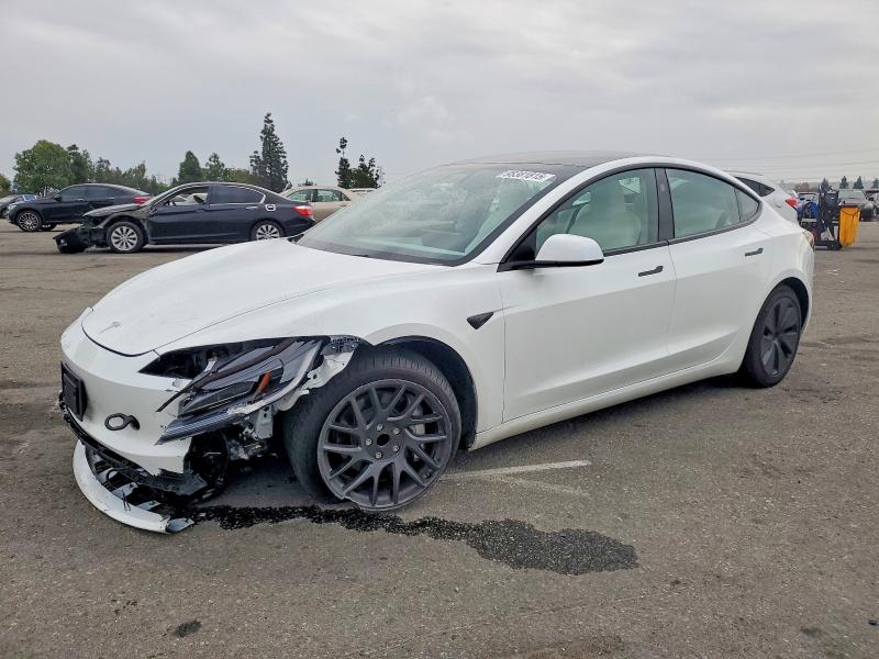TESLA MODEL 3 2025 with VIN 5YJ3E1EA7SF080293 - Photo from auction