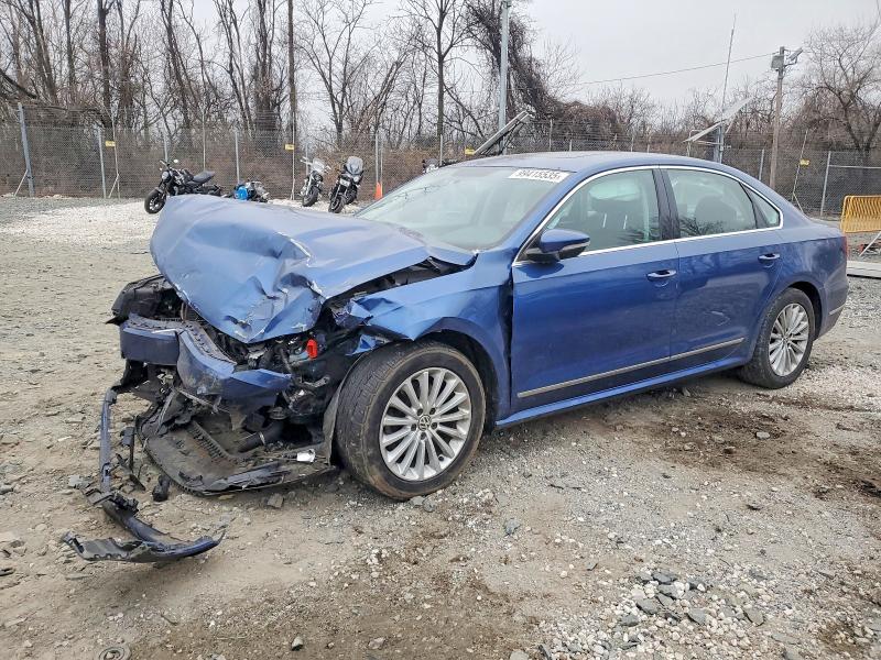 VOLKSWAGEN PASSAT SE 2017 with VIN 1VWBT7A39HC034270 - Photo from auction