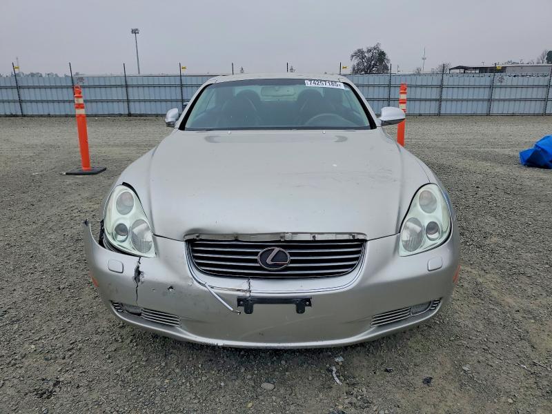 Photo 5 from auction – 2002 LEXUS SC 430 with VIN JTHFN48Y620029291
