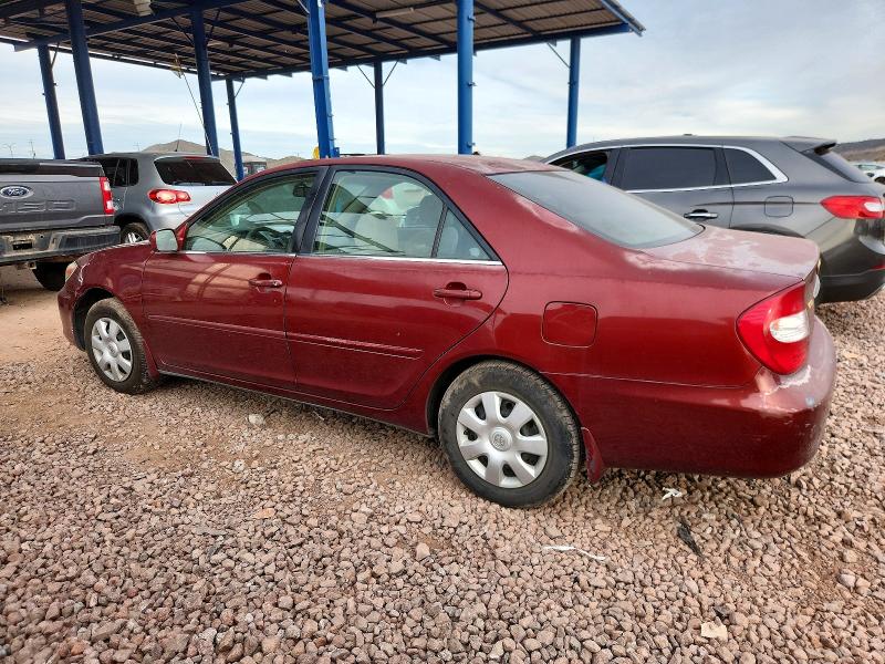 Photo 2 from auction – 2002 TOYOTA CAMRY LE with VIN 4T1BE32K32U102166