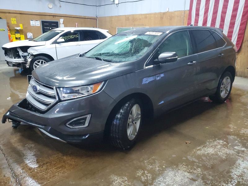 FORD EDGE SEL 2018 with VIN 2FMPK4J94JBC45120 - Photo from auction