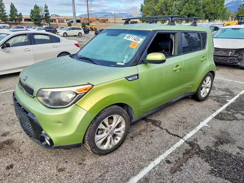 KIA SOUL + 2016 with VIN KNDJP3A51G7818849 - Photo from auction