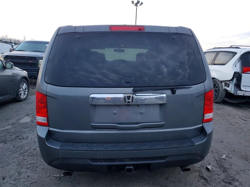 Photo 6 from auction – 2012 HONDA PILOT EXL with VIN 5FNYF4H5XCB028354