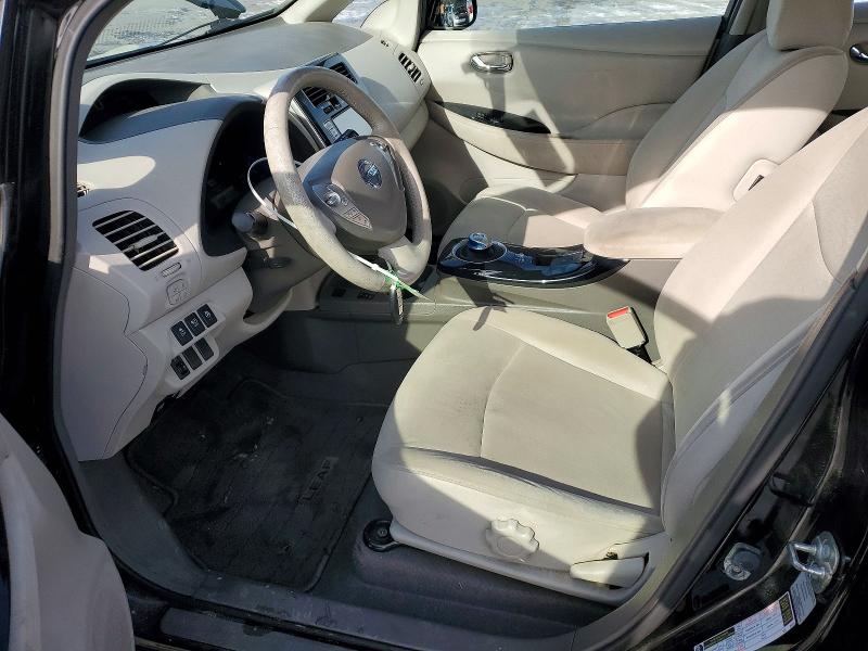 Photo 7 from auction – 2012 NISSAN LEAF SV with VIN JN1AZ0CP1CT015499
