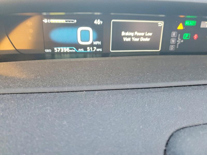 Photo 9 from auction – 2019 TOYOTA PRIUS with VIN JTDKARFUXK3077187
