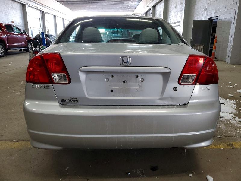 Photo 6 from auction – 2005 HONDA CIVIC with VIN 1HGES16505L012990