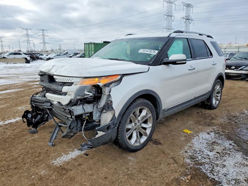 FORD EXPLORER L 2014 with VIN 1FM5K7F85EGB49004 - Photo from auction