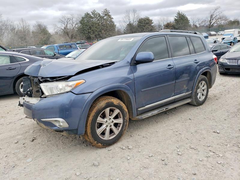 TOYOTA HIGHLANDER 2012 with VIN 5TDBK3EH1CS143690 - Photo from auction