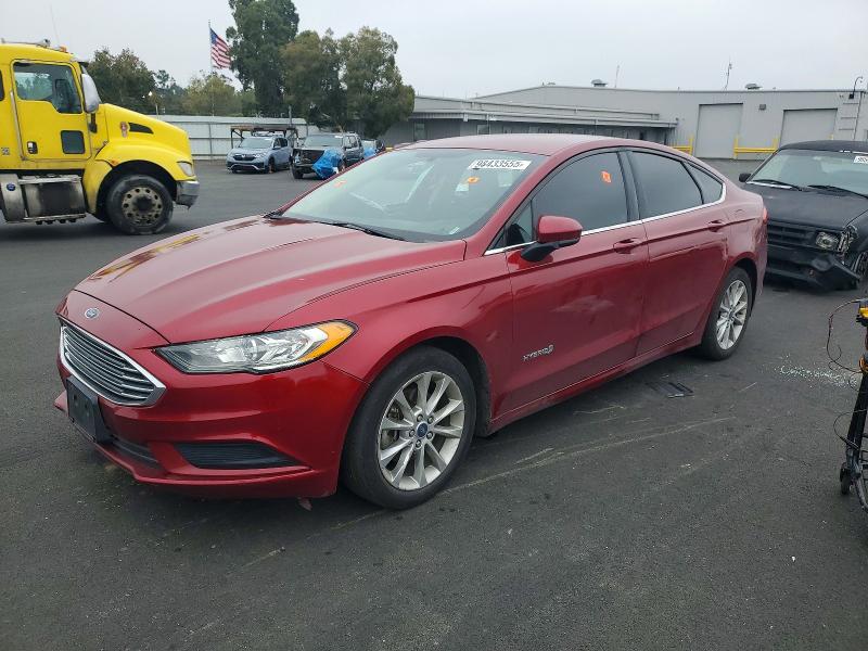 Photo 1 from auction – 2017 FORD FUSION SE with VIN 3FA6P0LU2HR122347
