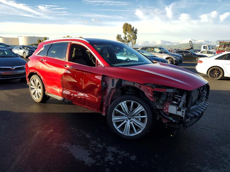 Photo 4 from auction – 2022 INFINITI QX50 SENSO with VIN 3PCAJ5EA0NF120972