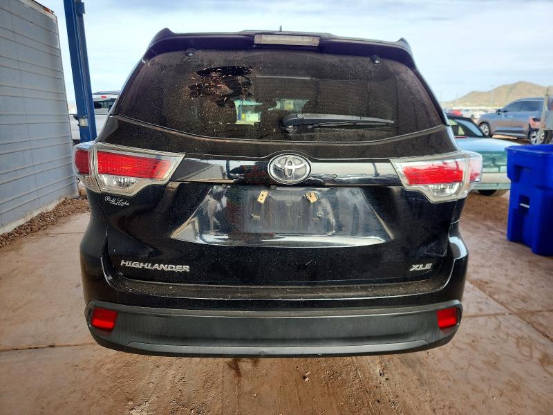 Photo 6 from auction – 2016 TOYOTA HIGHLANDER with VIN 5TDKKRFHXGS502008