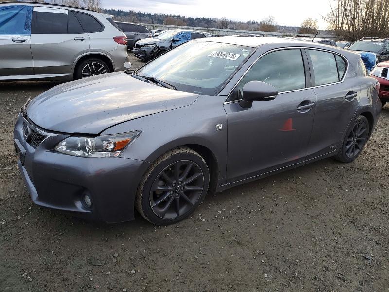 LEXUS CT 200H 2013 with VIN JTHKD5BH9D2168905 - Photo from auction