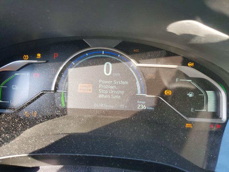 Photo 9 from auction – 2018 HONDA CLARITY with VIN JHMZC5F17JC012785