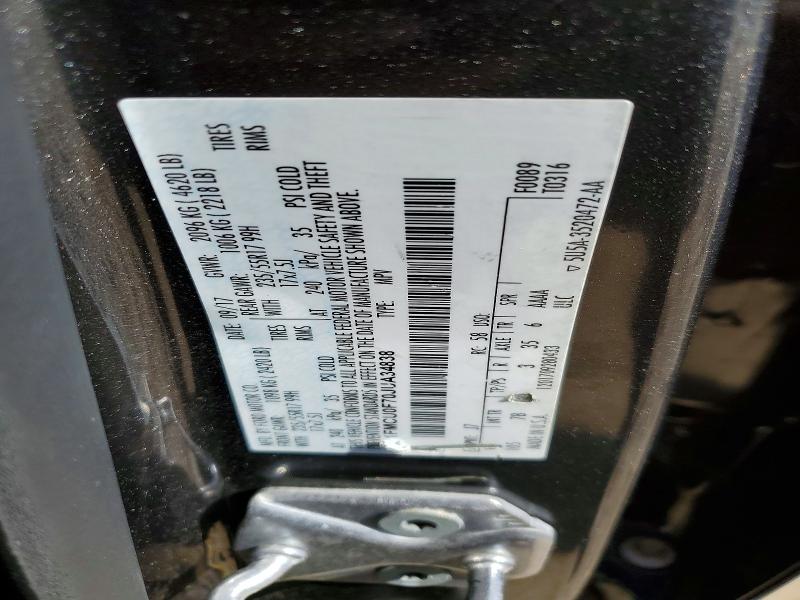 Photo 14 from auction – 2018 FORD ESCAPE with VIN 1FMCU0F70JUA34838