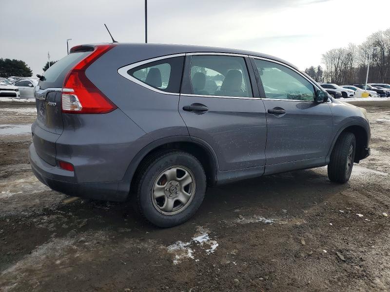 Photo 3 from auction – 2015 HONDA CR-V LX with VIN 5J6RM4H34FL037622